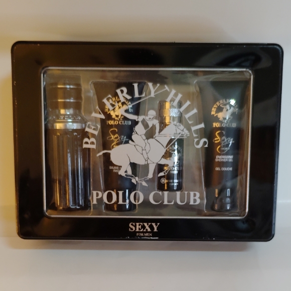 Beverly Hills Polo Club Other - Beverly Hills Polo Club Sexy For Men Grooming Set - Black